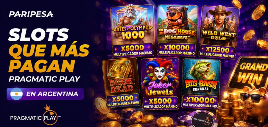 slots que mas pagan pragmatic play en Argentina
